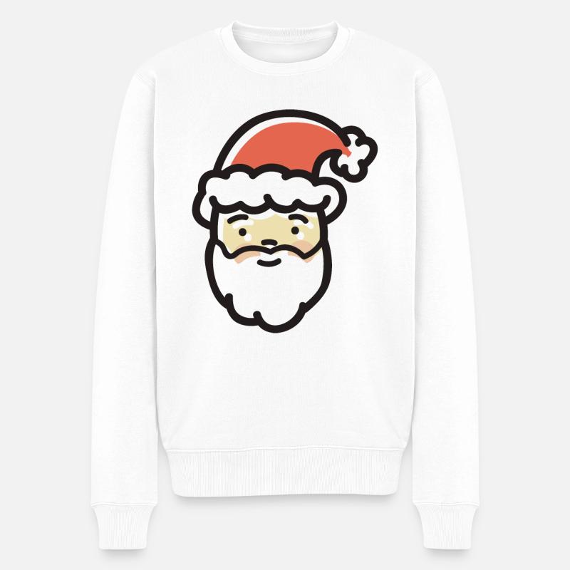 père noël - Pull Premium bio Homme - blanc
