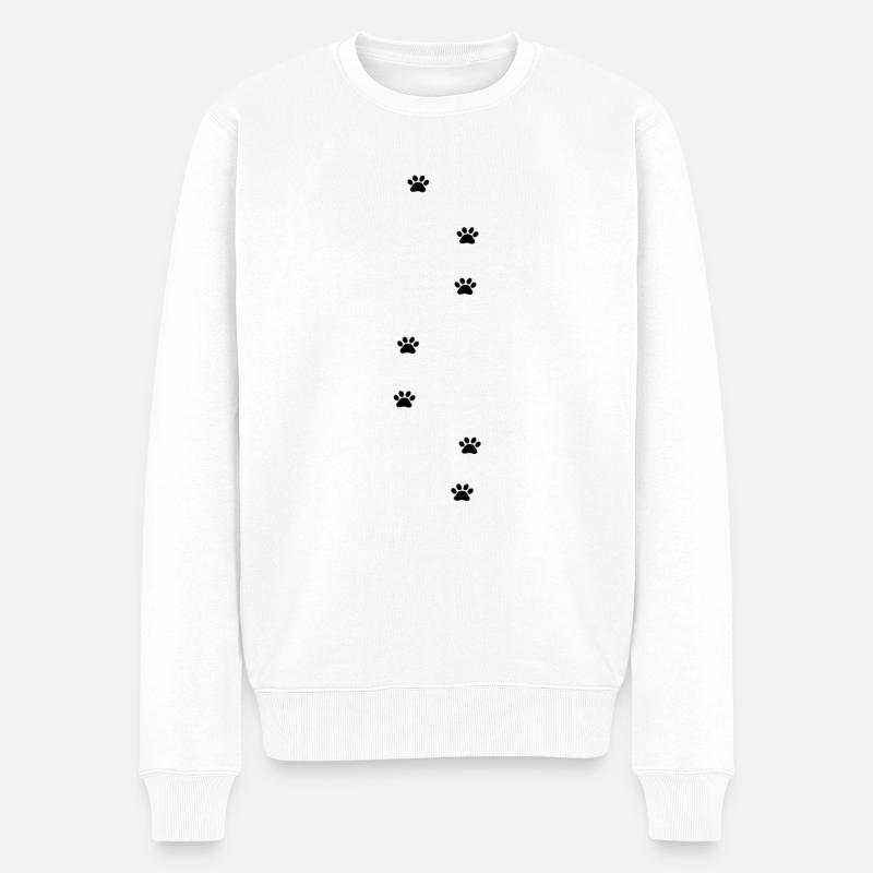 Pattes - Pull Premium bio Homme - blanc