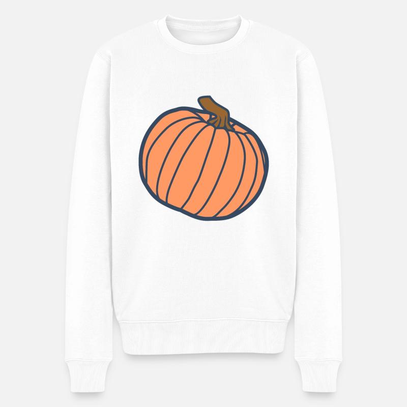 Citrouille - Pull Premium bio Homme - blanc