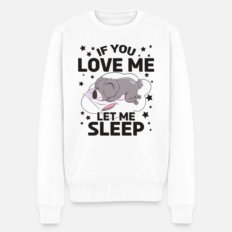 Koala Koalabär Koalas - Pull Premium bio Homme - blanc