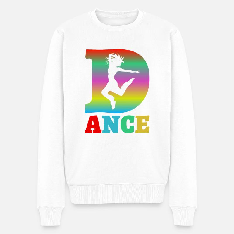 dance - Pull Premium bio Homme - blanc