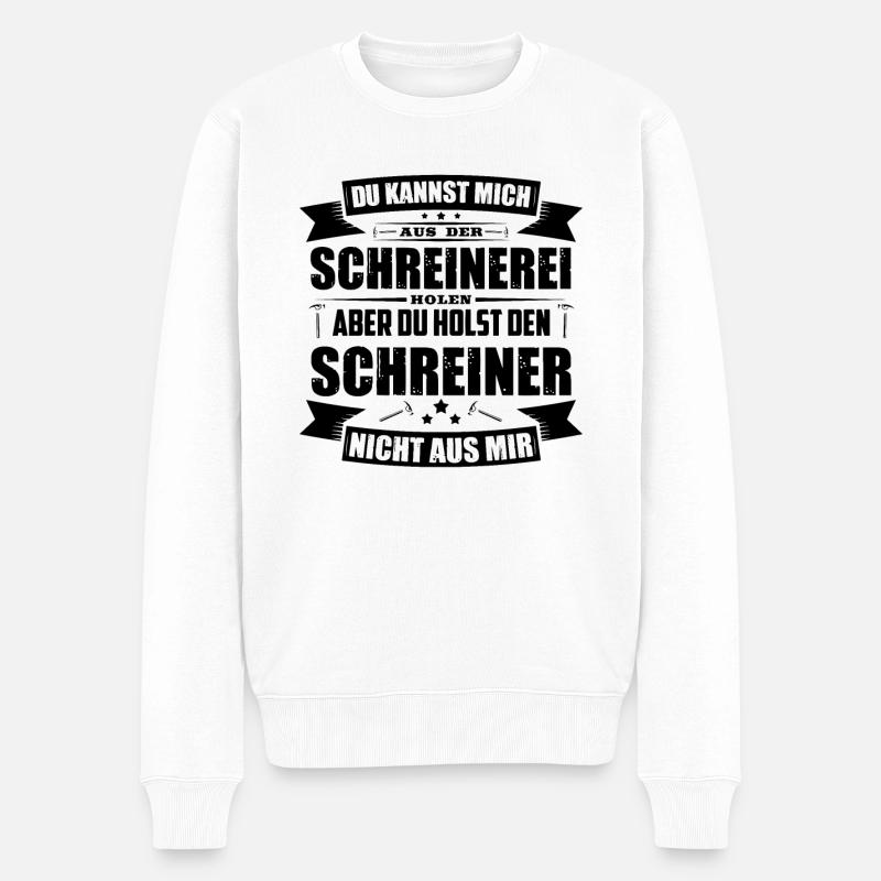 Schreiner Geschenkideen - Männer Premium Bio Pullover - Weiß