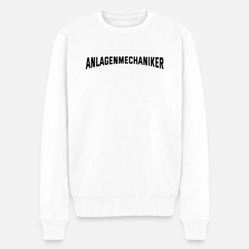 Artisan mécanicien d’usine - Pull Premium bio Homme - blanc