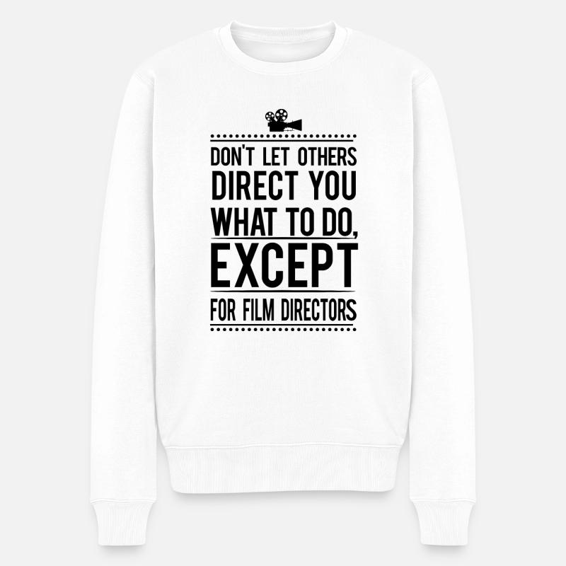 Directeur - Pull Premium bio Homme - blanc