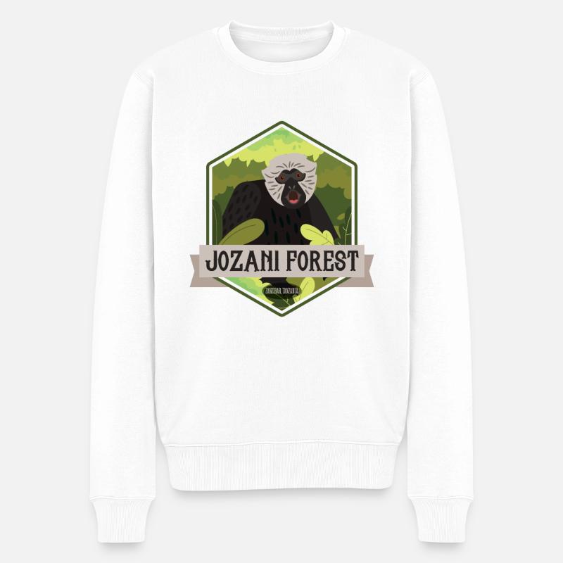 Jozani Forest - Zanzibar, Tanzanie - Pull Premium bio Homme - blanc