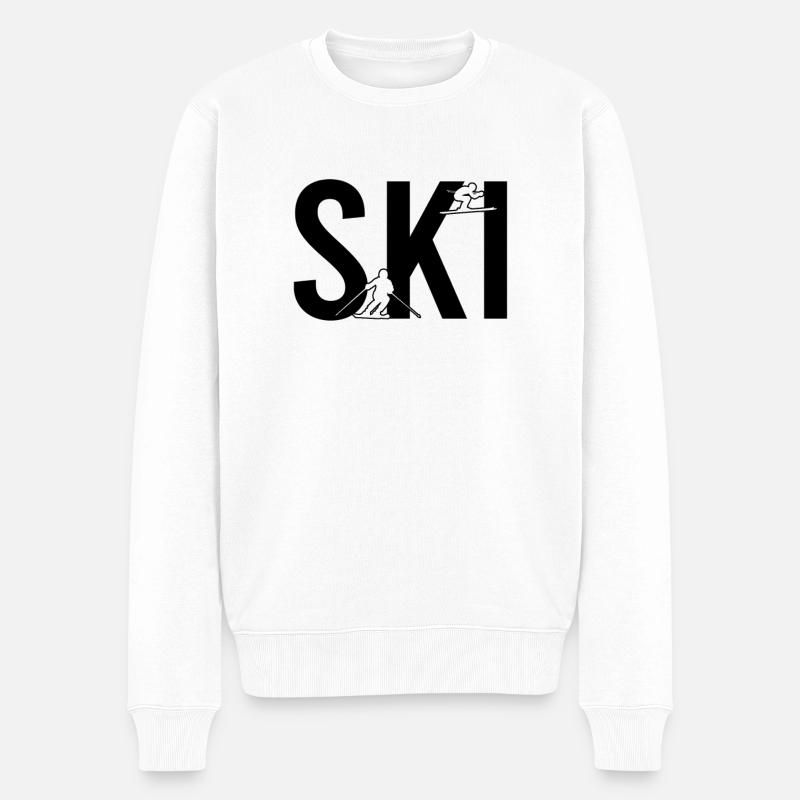Ski - Pull Premium bio Homme - blanc