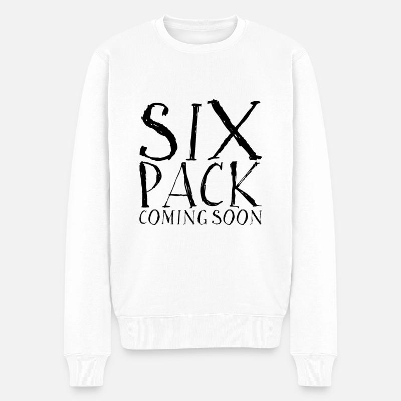 Six Pack à venir 14 - Pull Premium bio Homme - blanc