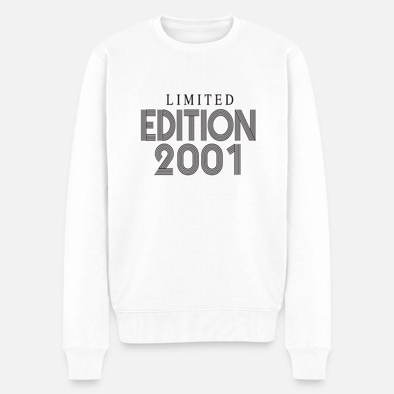 Édition limitée 2001 - Pull Premium bio Homme - blanc