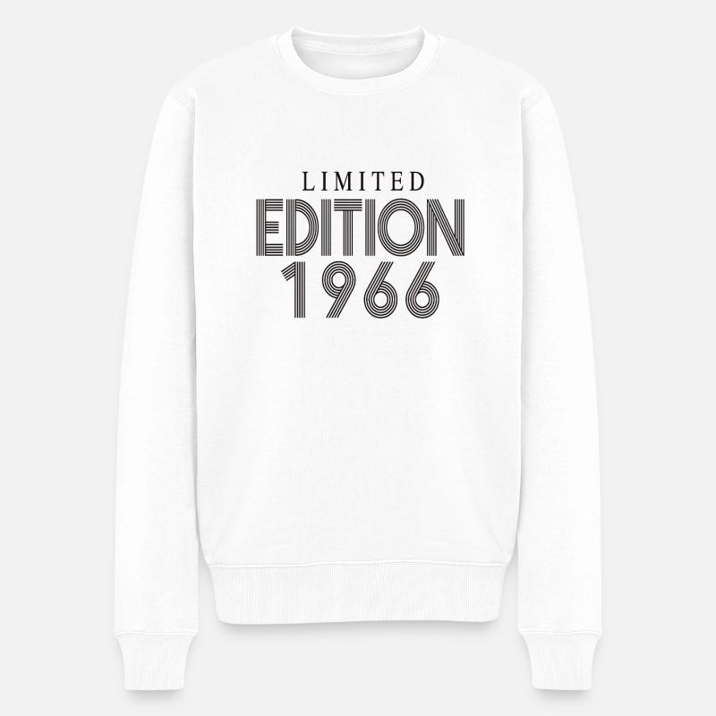 Limited Edition 1966 - Männer Premium Bio Pullover - Weiß