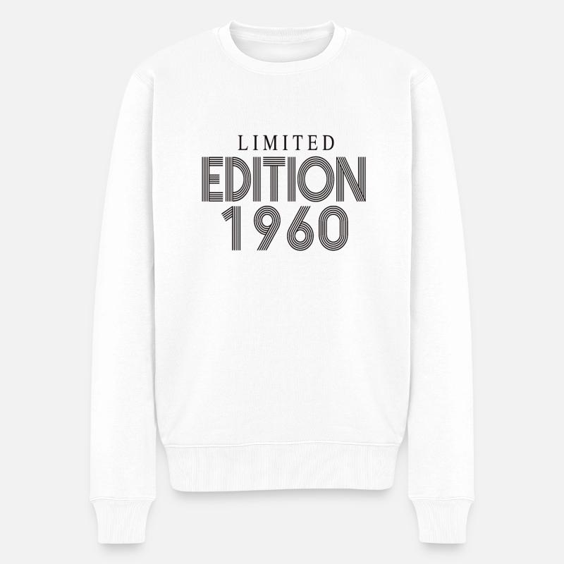 Édition limitée 1960 - Pull Premium bio Homme - blanc