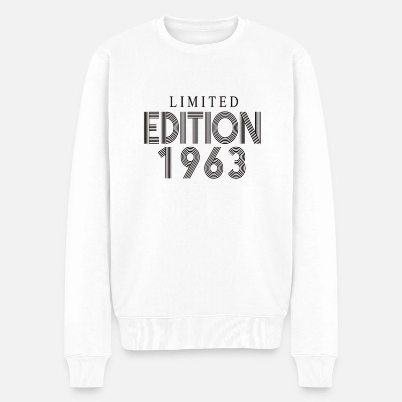 Édition limitée 1963 - Pull Premium bio Homme - blanc