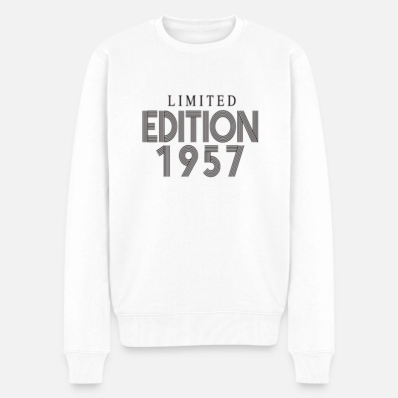 Édition limitée 1957 - Pull Premium bio Homme - blanc