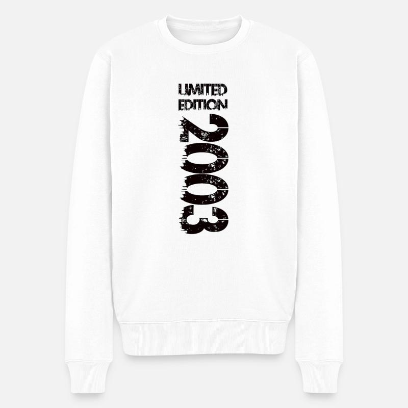 Édition limitée 2003 - Pull Premium bio Homme - blanc