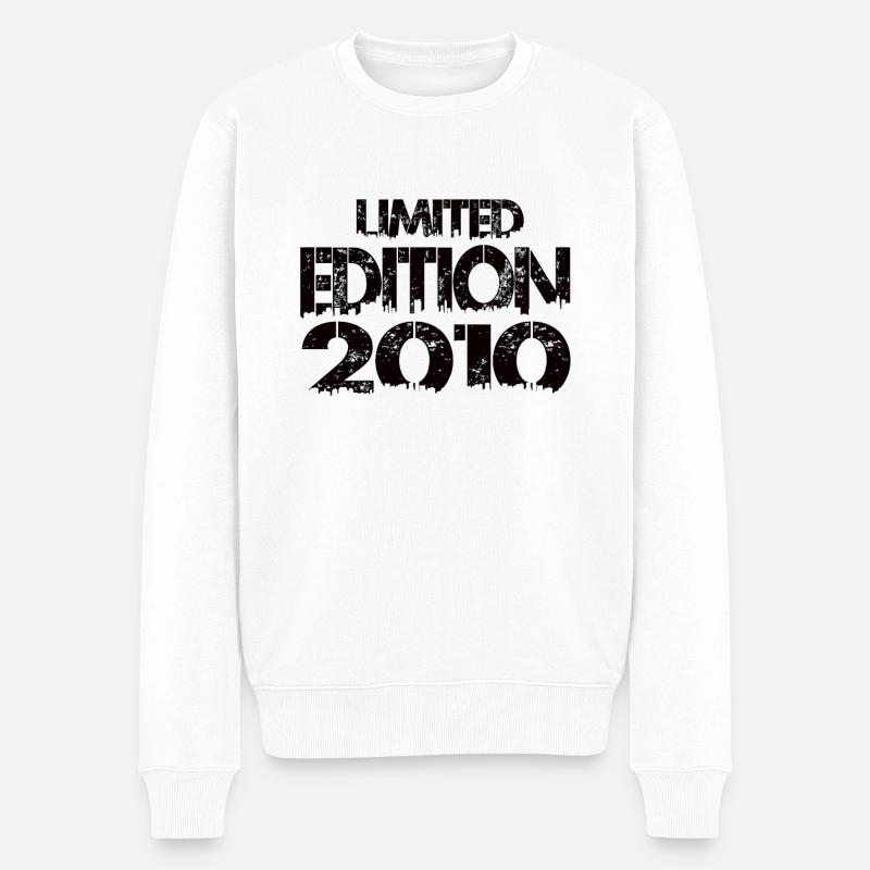 Édition limitée 2010 - Pull Premium bio Homme - blanc