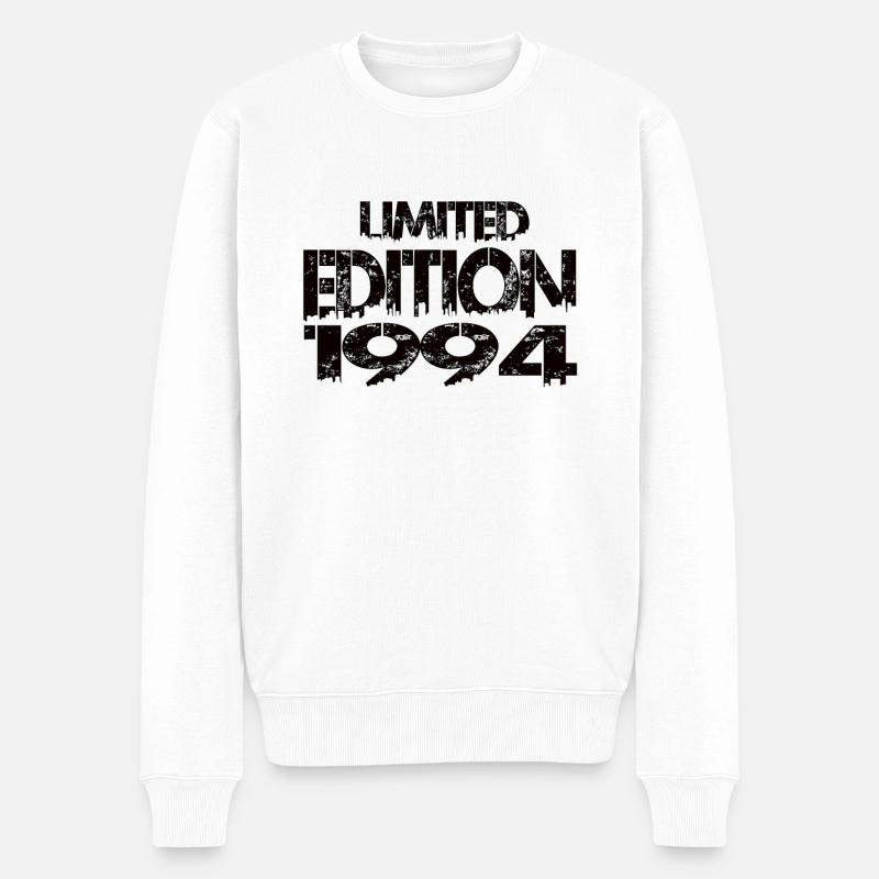 Limited Edition 1994 - Männer Premium Bio Pullover - Weiß