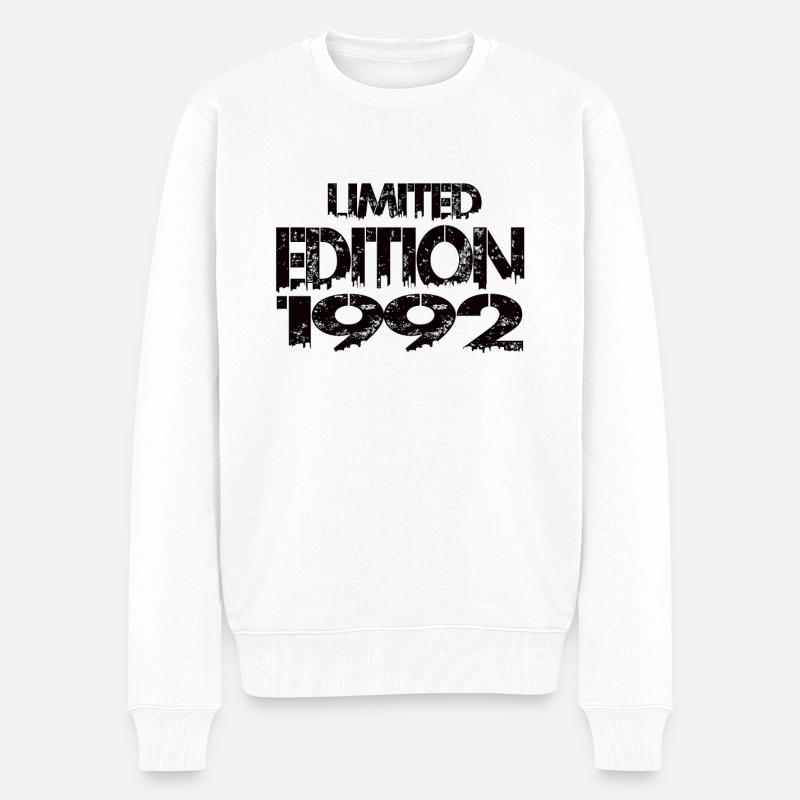 Édition limitée 1992 - Pull Premium bio Homme - blanc