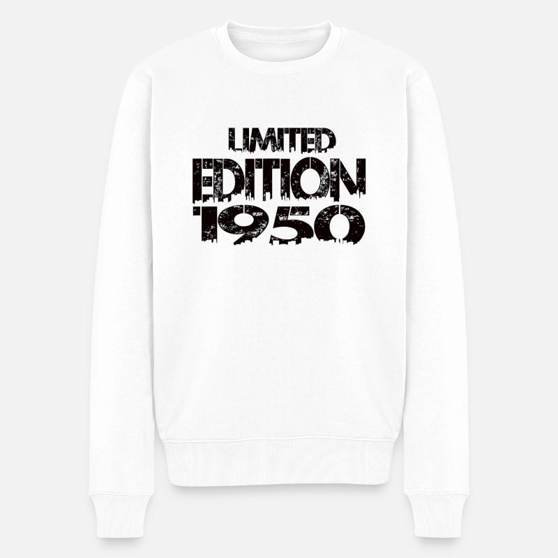 Édition limitée 1950 - Pull Premium bio Homme - blanc