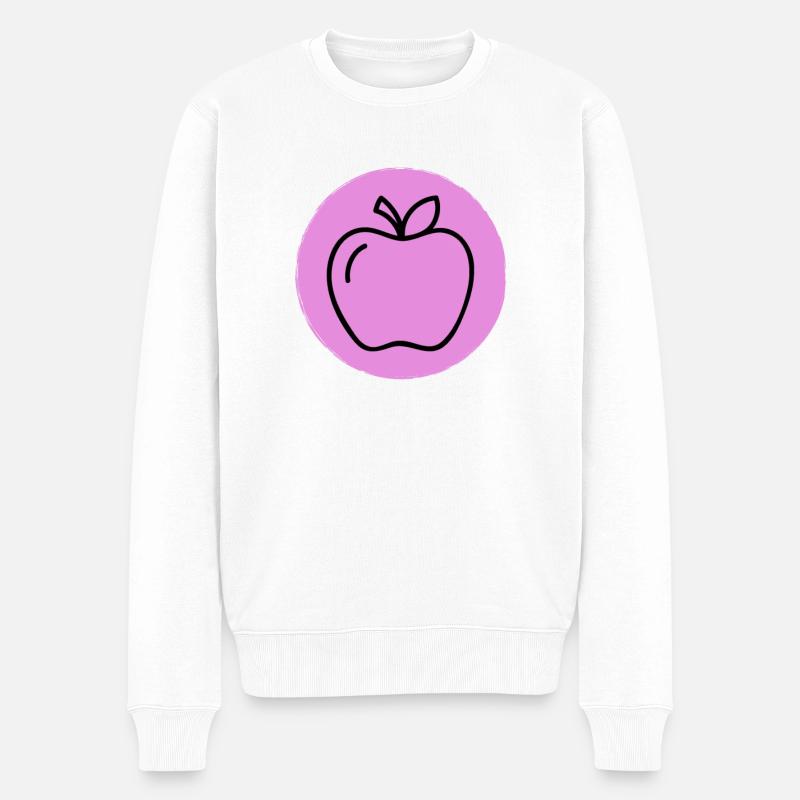 Pomme - Pull Premium bio Homme - blanc