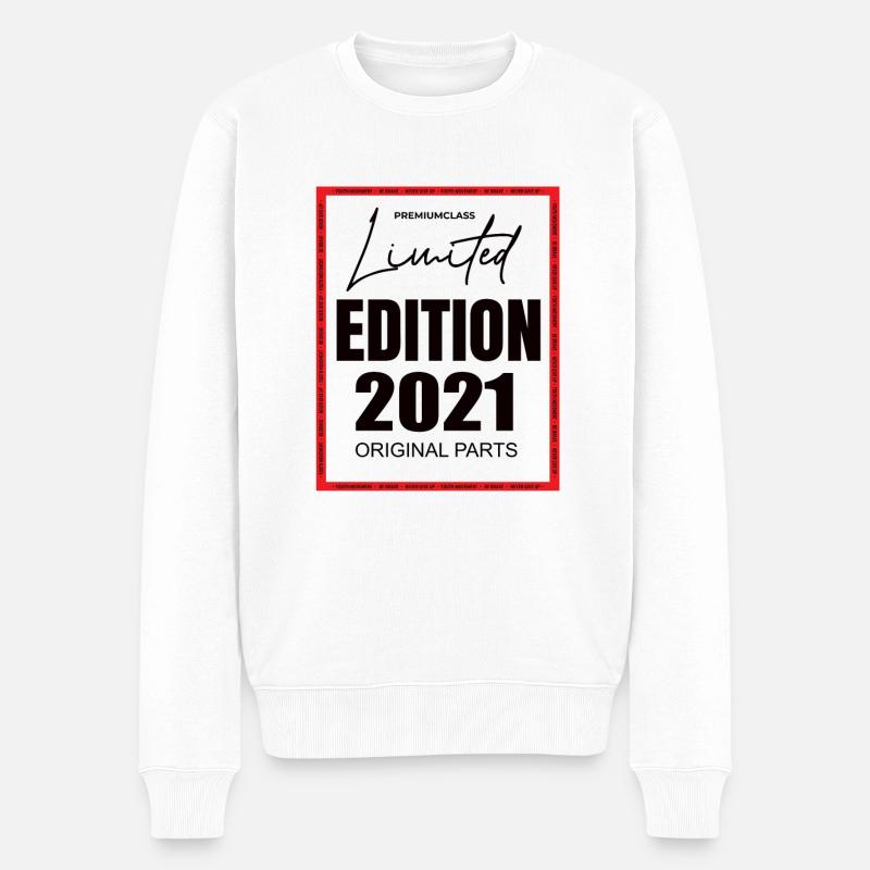 Édition limitée 2021 - Pull Premium bio Homme - blanc