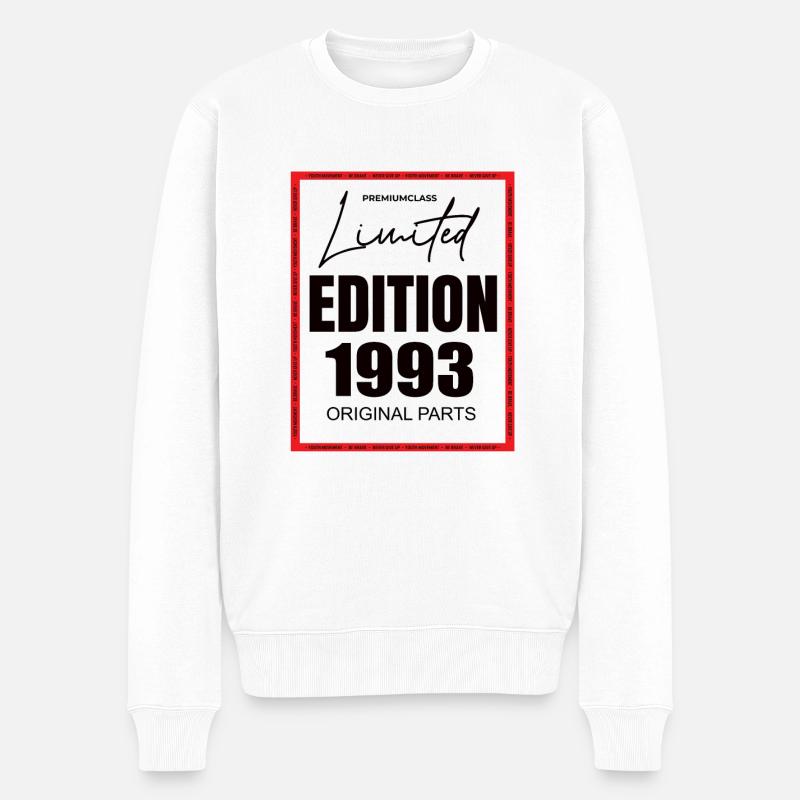Édition limitée 1993 - Pull Premium bio Homme - blanc