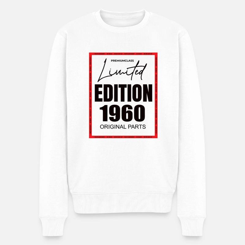 Édition limitée 1960 - Pull Premium bio Homme - blanc