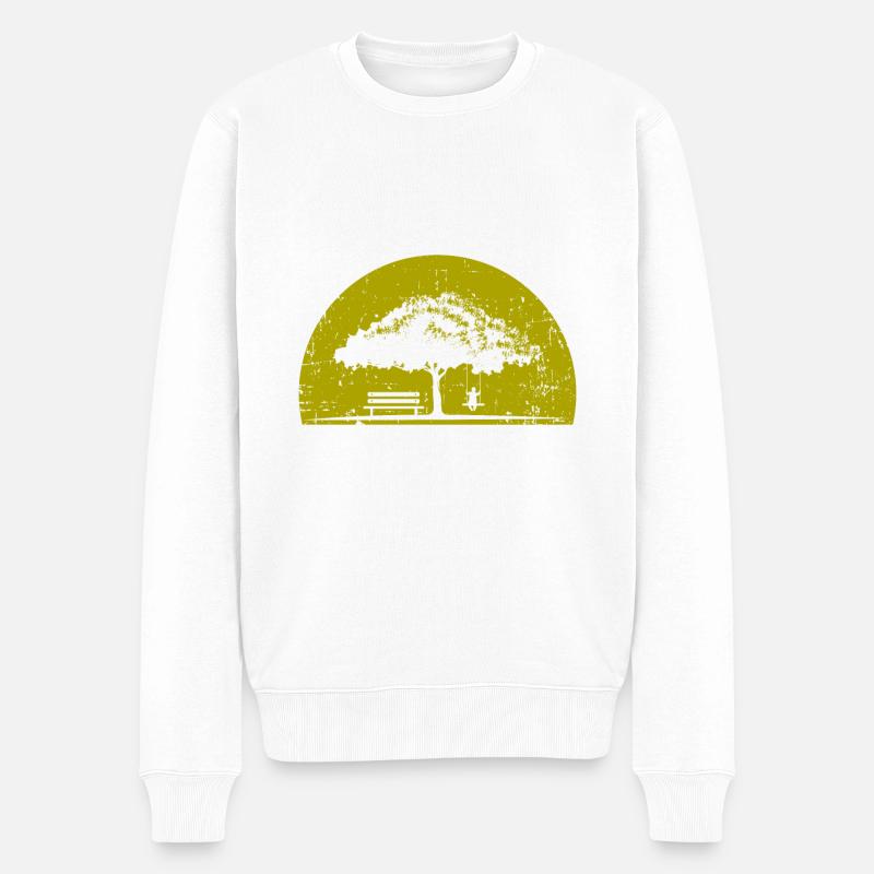 Arbre - Pull Premium bio Homme - blanc