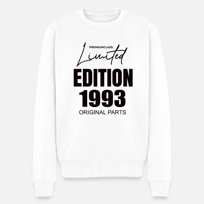 Édition limitée 1993 - Pull Premium bio Homme - blanc