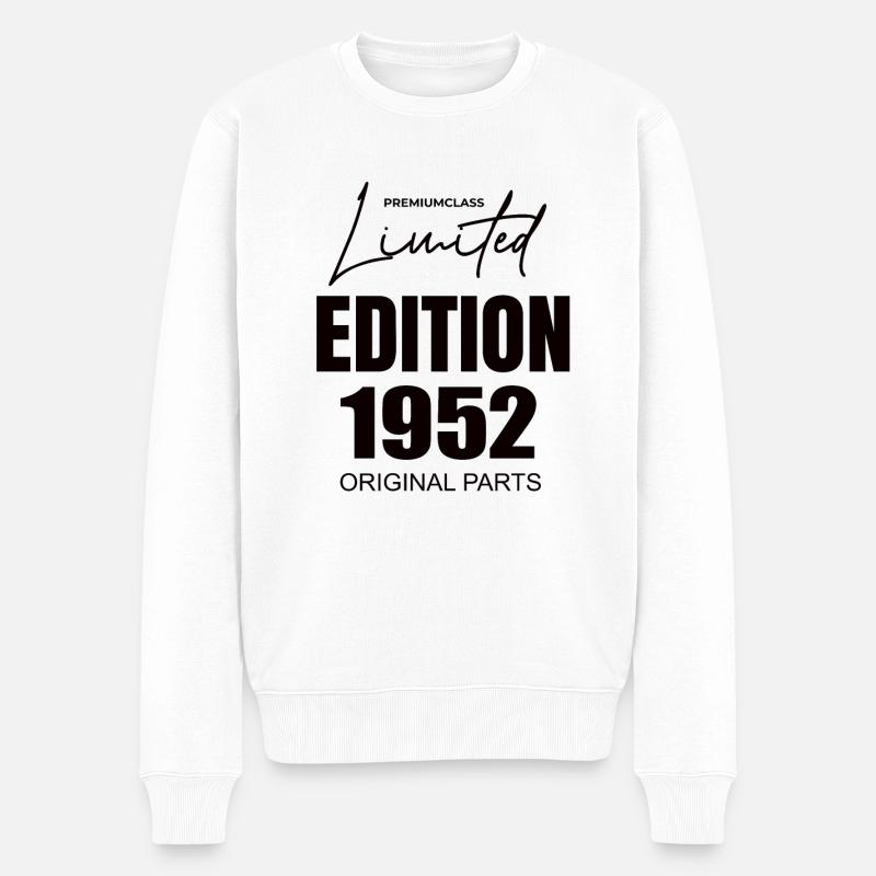 Édition limitée 1952 - Pull Premium bio Homme - blanc