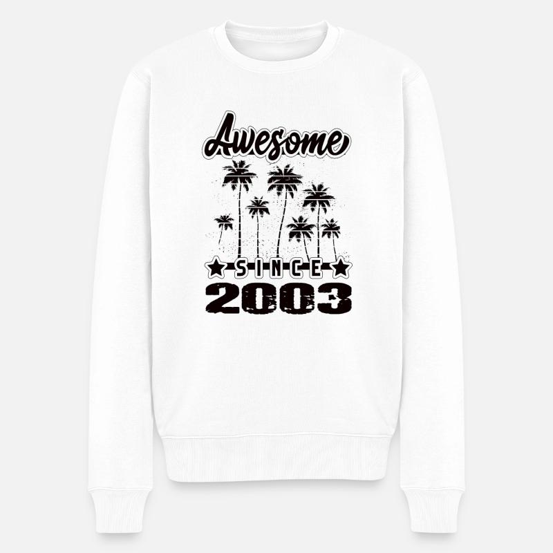 Génial depuis 2003 - Pull Premium bio Homme - blanc