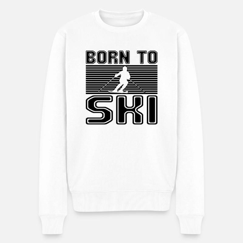 Ski - Pull Premium bio Homme - blanc