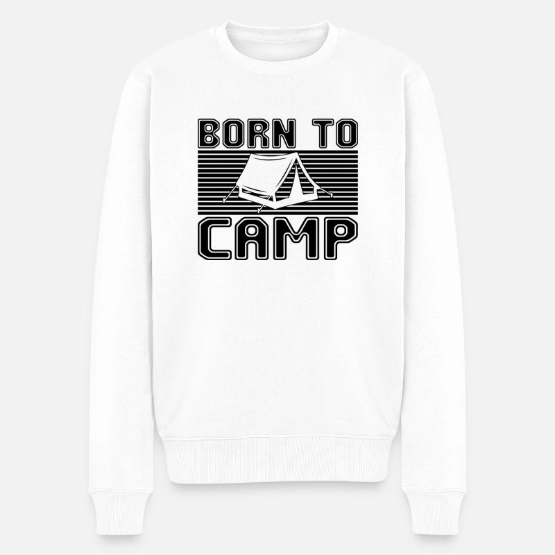 Camp - Pull Premium bio Homme - blanc