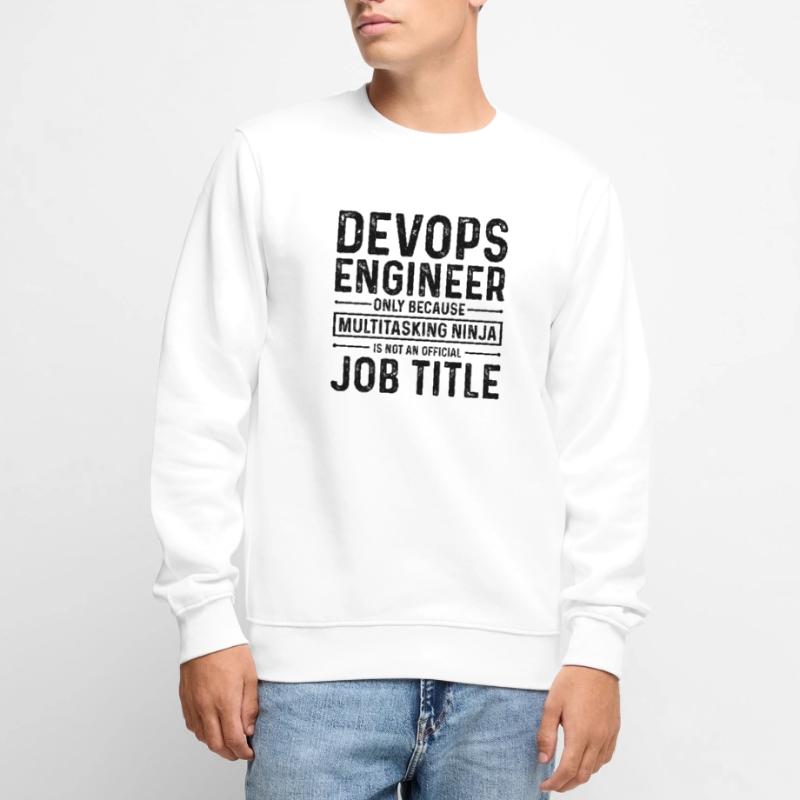 Sys-Admin Developer Devops Engineer Men's Premium Organic Jumper