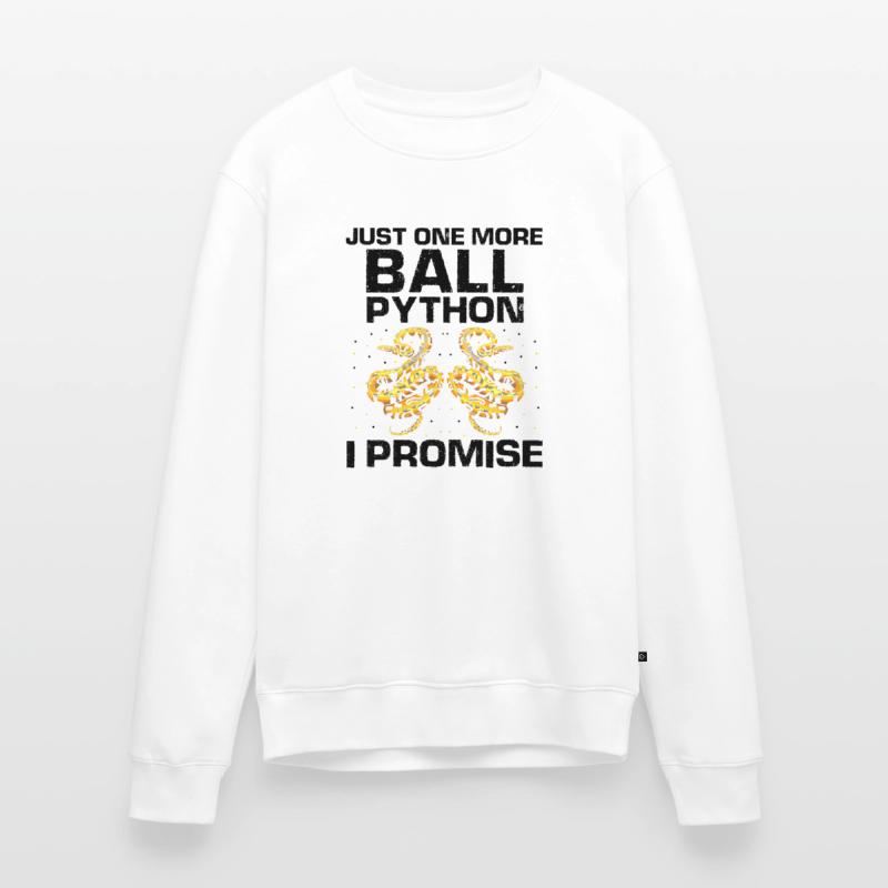 King python design for snake lovers Men's Premium Organic Jumper