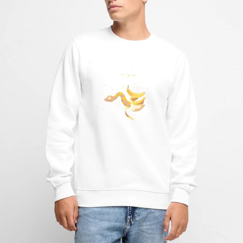 King python design for snake lovers Men's Premium Organic Jumper