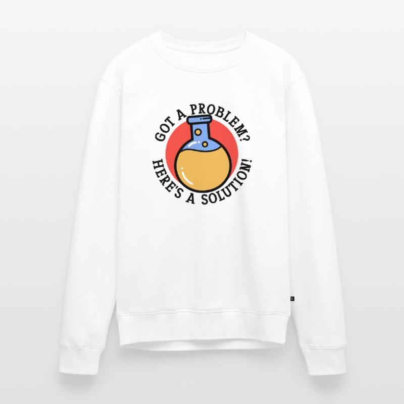 Problem Solution Scientific Solving Science Men's Premium Organic Jumper