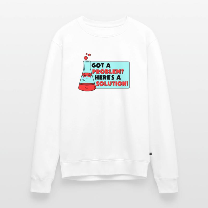 Problem Solution Scientific Solving Science Men's Premium Organic Jumper