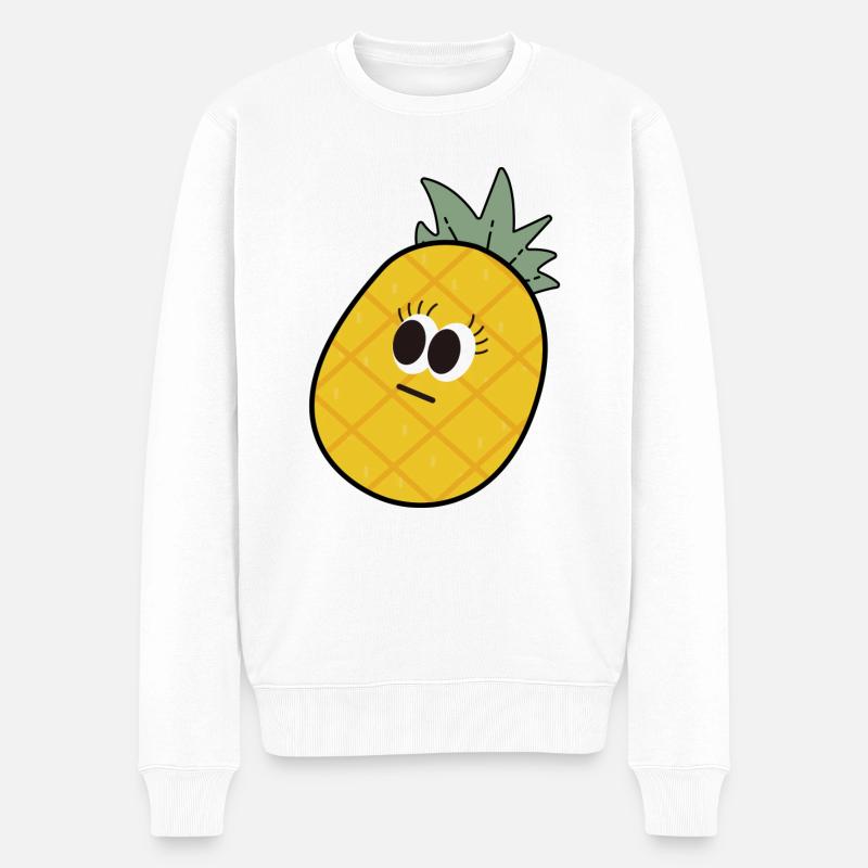 Bébé Ananas - Pull Premium bio Homme - blanc