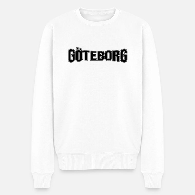 Göteborg - Pull Premium bio Homme - blanc