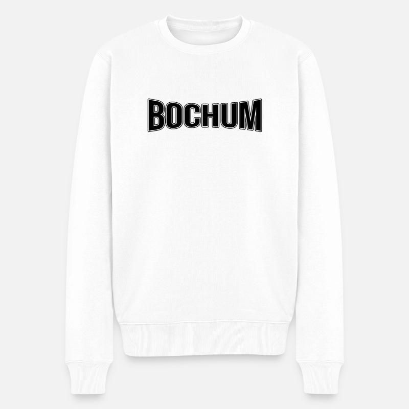 Bochum - Pull Premium bio Homme - blanc