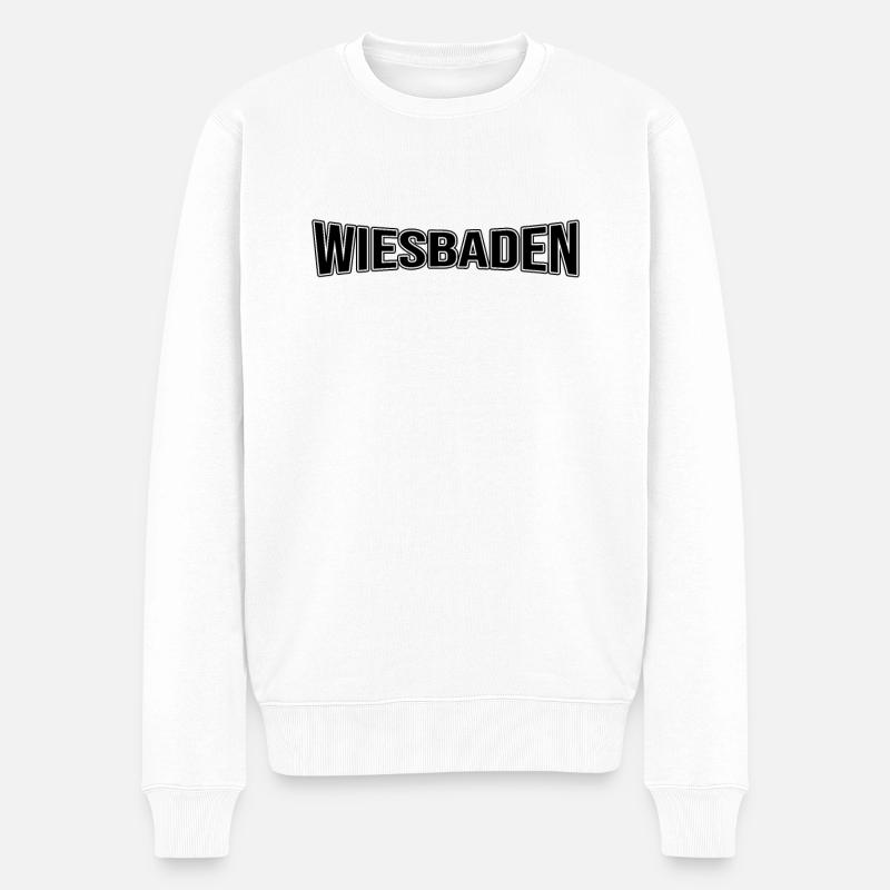 Wiesbaden - Pull Premium bio Homme - blanc