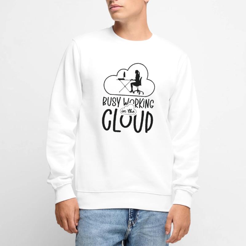 Cloud Computing Programmierer Kodierung Männer Premium Bio Pullover