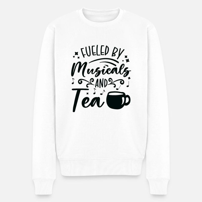 Chanteuse Musicale Actrice de Théâtre - Pull Premium bio Homme - blanc