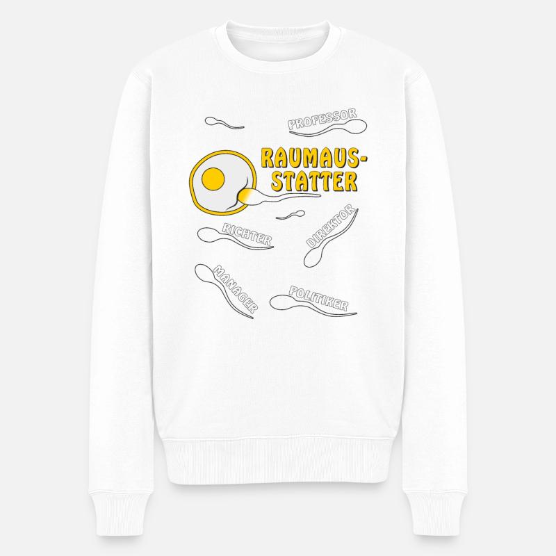 INTÉRIEUR - Pull Premium bio Homme - blanc