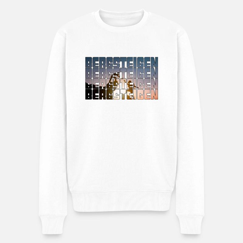 alpinisme - Pull Premium bio Homme - blanc
