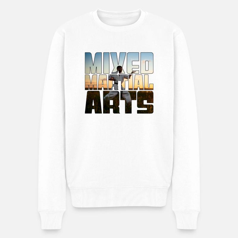 Arts martiaux - Pull Premium bio Homme - blanc
