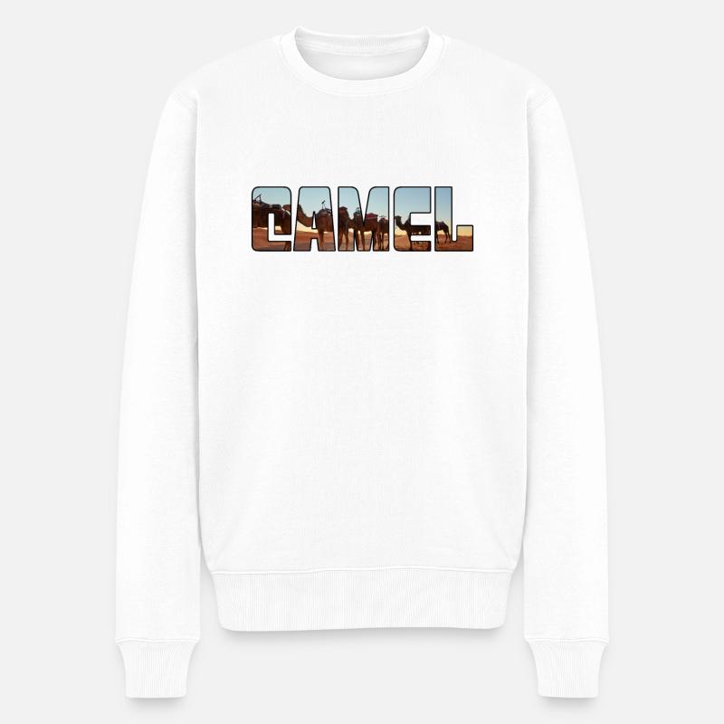 Chameau - Pull Premium bio Homme - blanc