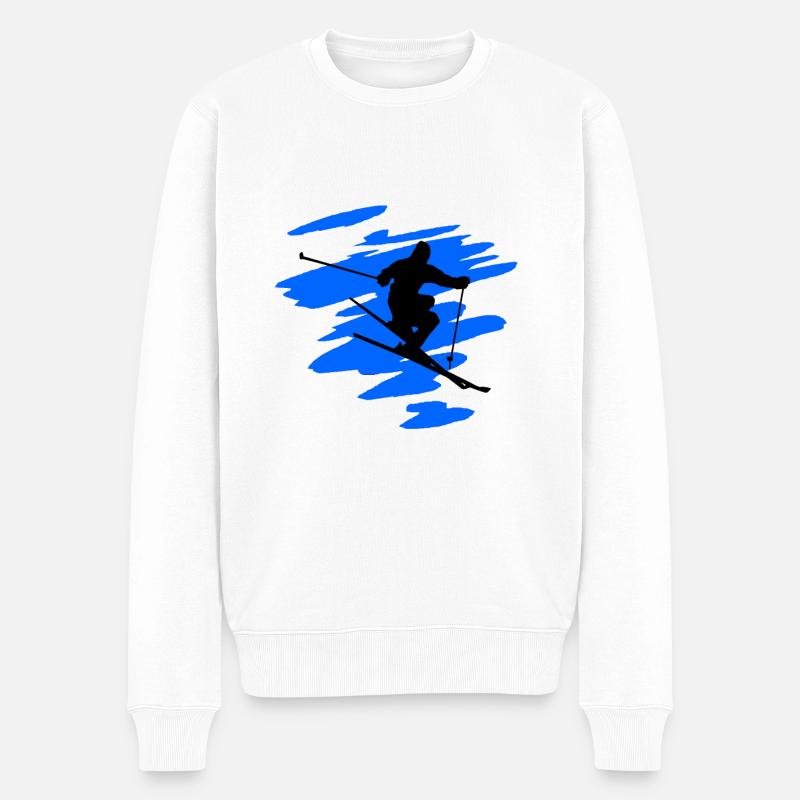 Ski - Pull Premium bio Homme - blanc