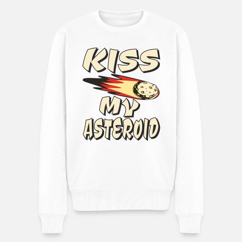 EMBRASSER MON ASTÉROÏDE - Pull Premium bio Homme - blanc