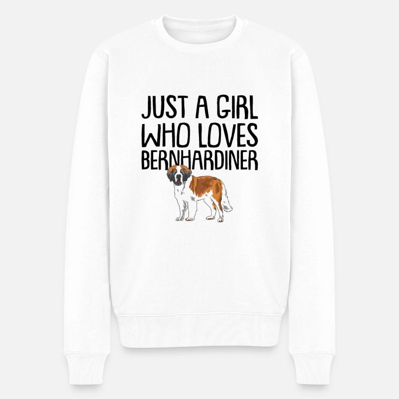 Saint-bernard - Pull Premium bio Homme - blanc