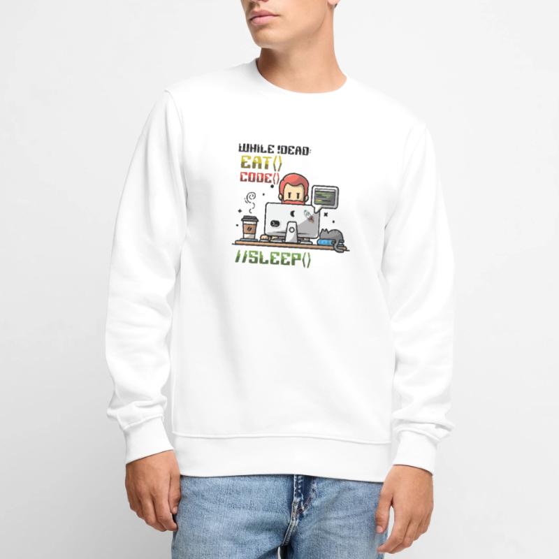 Programmierer,Computerprogrammierer,Witz Männer Premium Bio Pullover